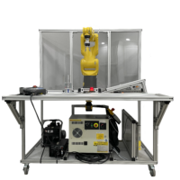 SMC RTS-200 Robot Training System with Fanuc Robot Cert Cart