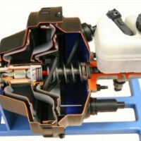 Cutaway Active Brake Booster and Master Cylinder