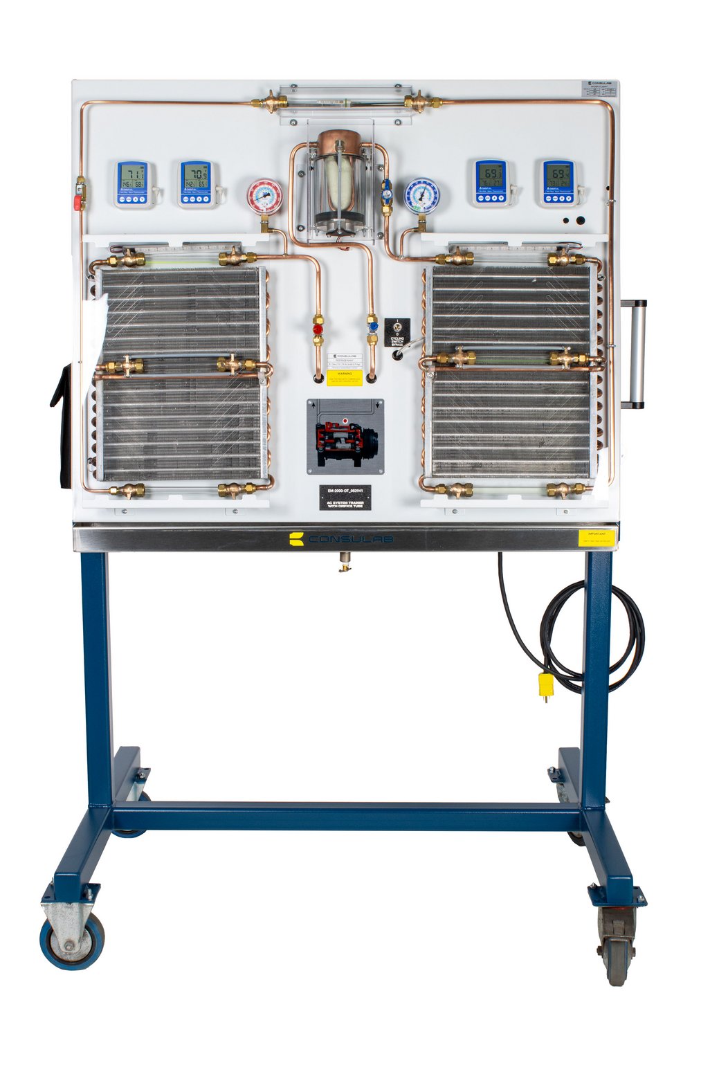 A/C System Trainer with Orifice Tube Toolkit Technologies