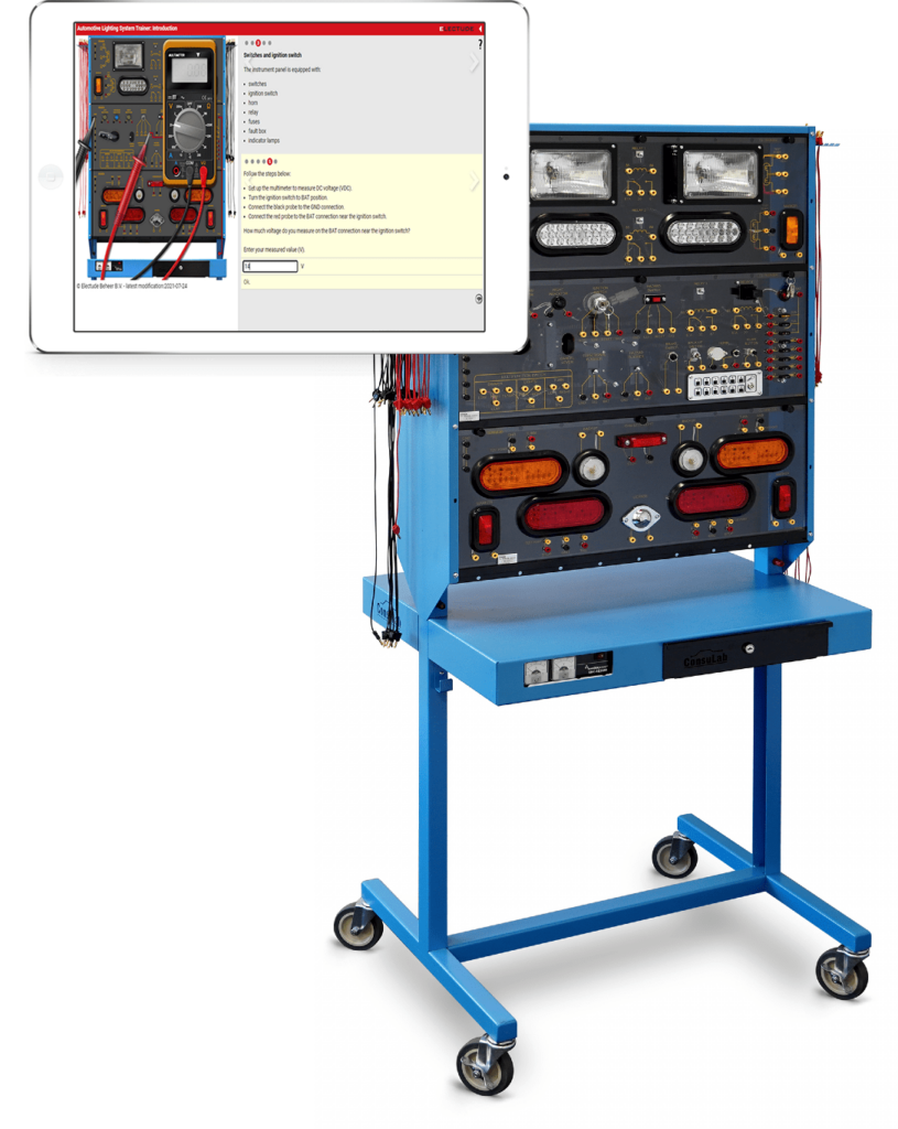 ELECTUDE Courseware For Automotive Lighting Trainer - Toolkit Technologies