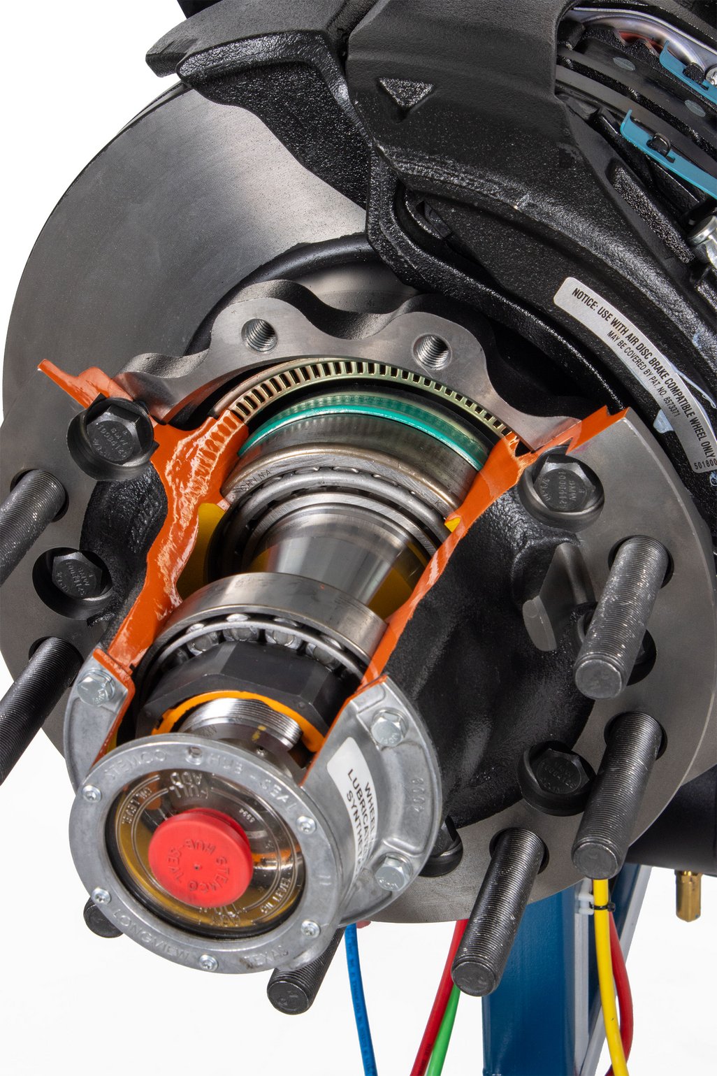 Air Disc Wheel End Training System with Cutaways Toolkit Technologies