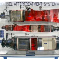 Cutaway Diesel Exhaust After-Treatment System