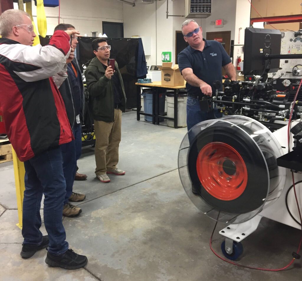 Hydraulic Cylinder Training System Toolkit Technologies