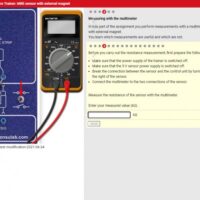 ELECTUDE Courseware for Speed and Position Sensors Trainer
