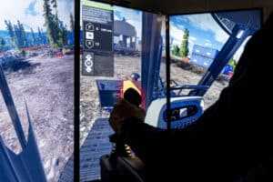 Training Simulator for Construction, Forklifts, Truck Driving
