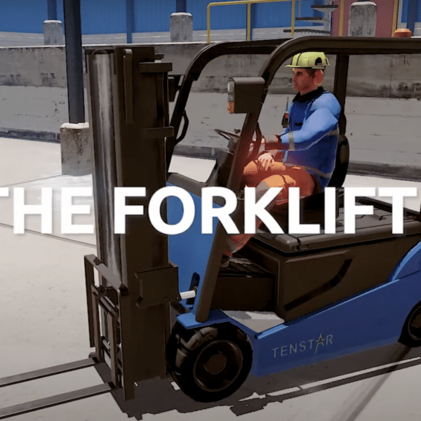 Forklift Simulator for Supply Chain Training