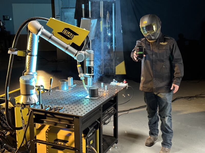 ESAB and Miller Welding Robot