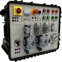 SMC Motor Controls Training System, portable suitcase