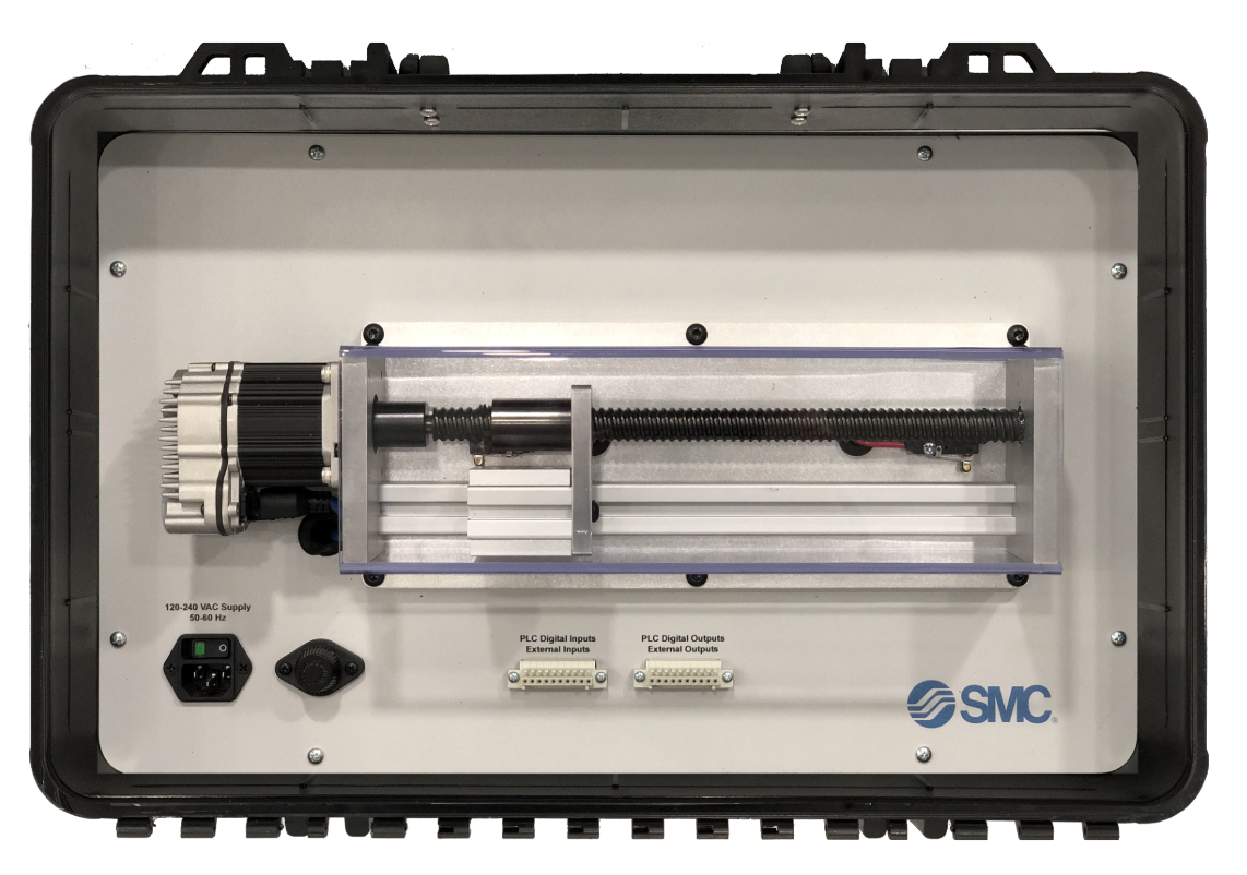 Electromechanical Ball Screw PLC Trainer Application