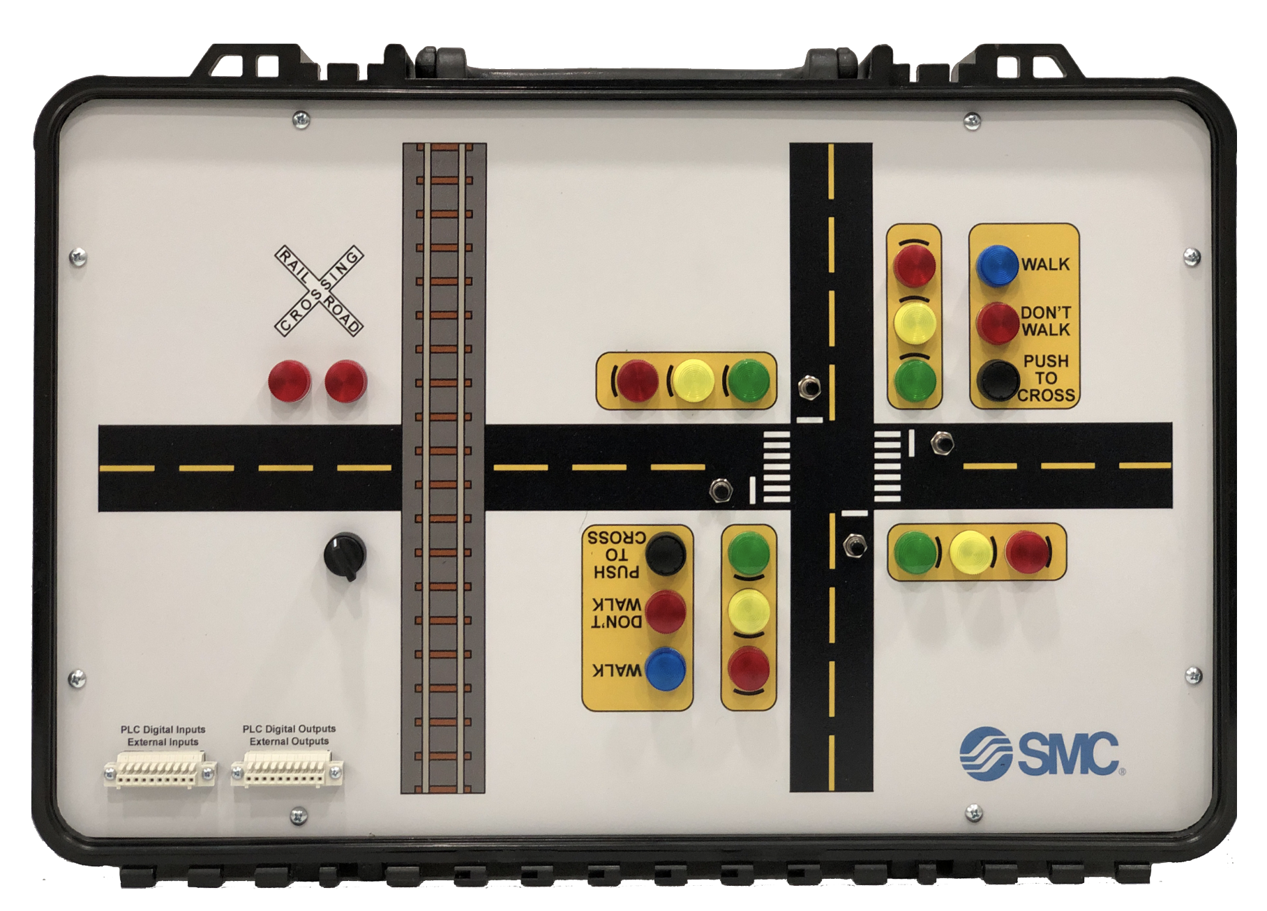 Suitcase Traffic Light PLC Trainer